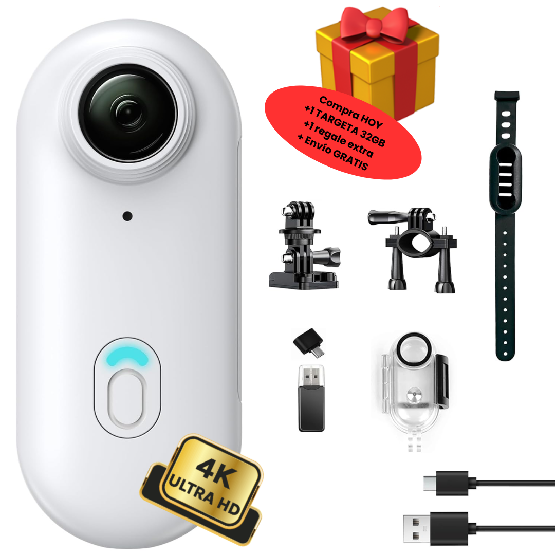 Cámara de acción compacta y portátil