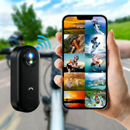 Cámara de acción compacta y portátil